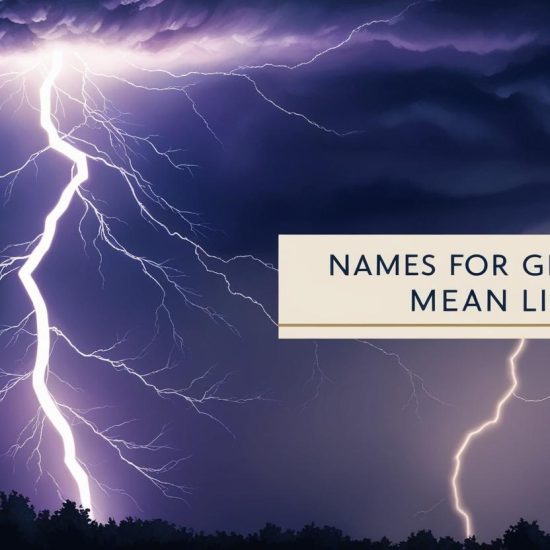 151 Unique Names for Girls That Means Lightning