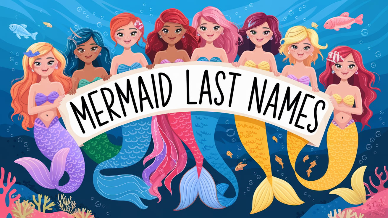 252 Mythical Mermaid Last Names You’ll Love