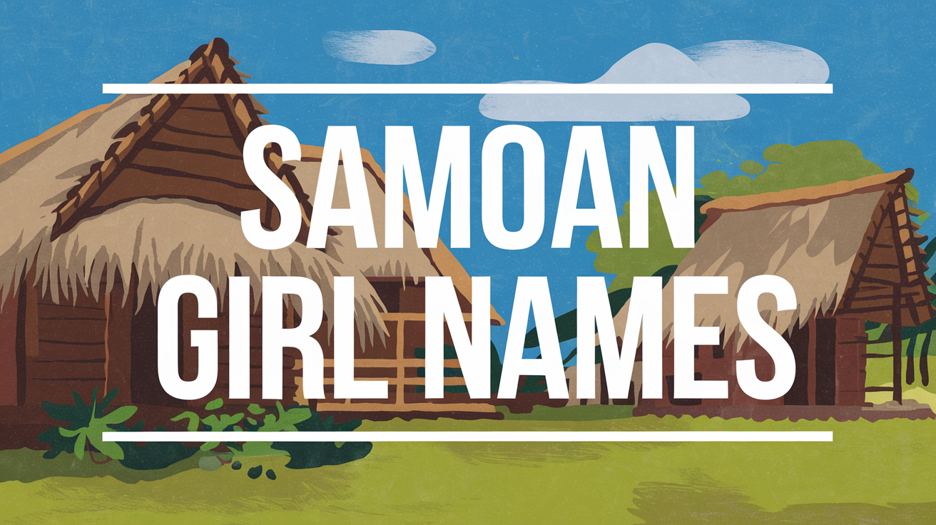 278 Popular Samoan Girl Names with Meanings