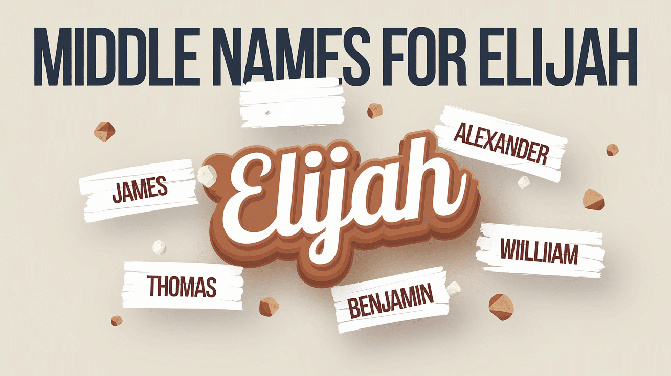 307 Middle Names for Elijah with Meanings