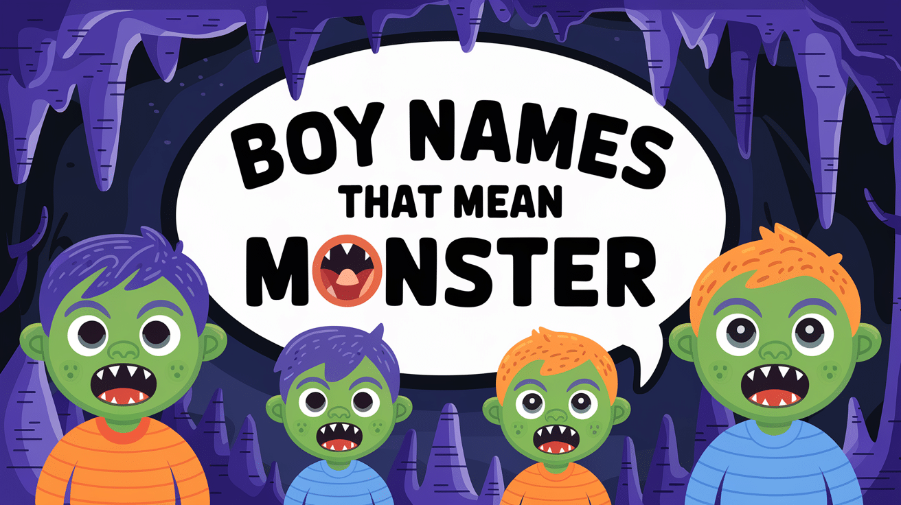Boy Names That Mean Monster