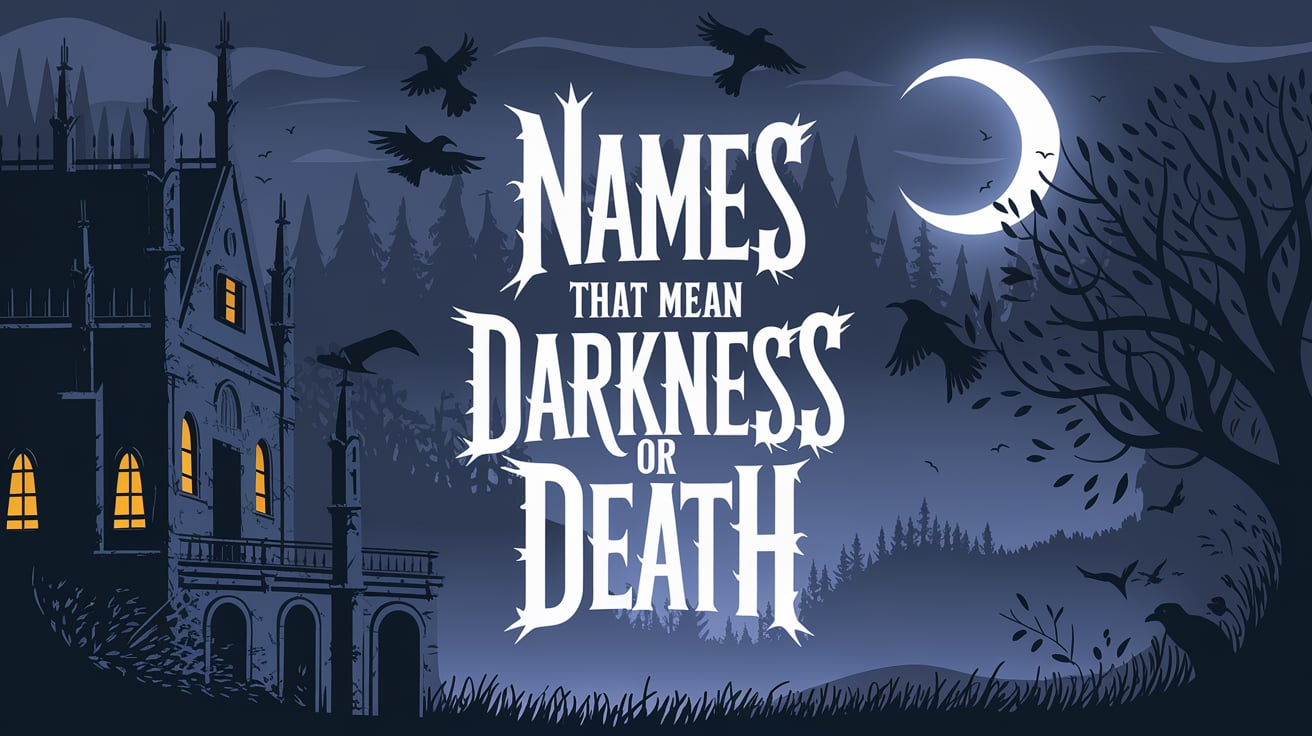 Darkness and Death Names: Meanings and Origins