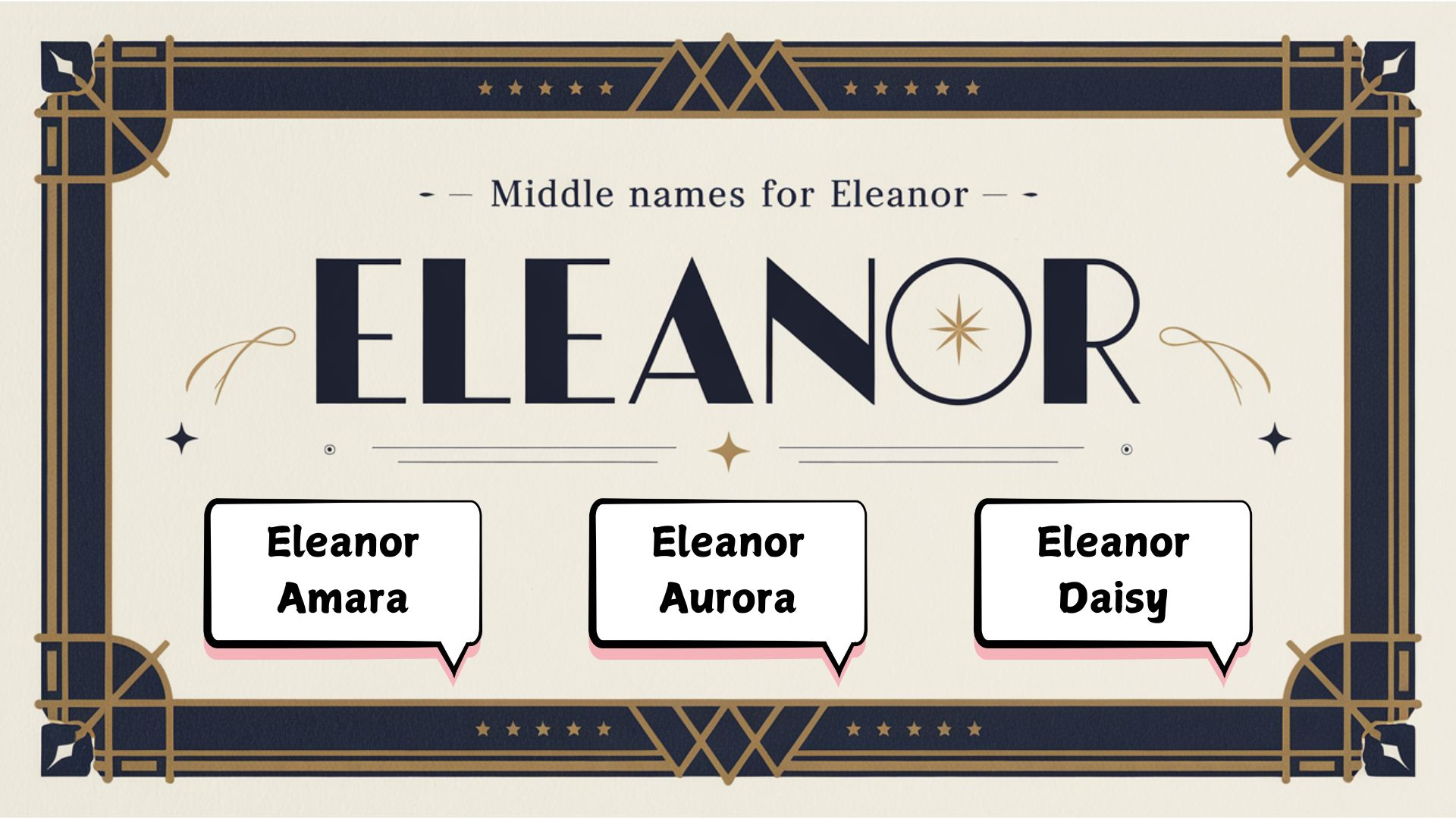 Gorgeous Middle Names for Eleanor