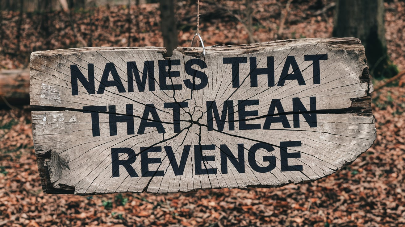 Powerful Names That Mean Revenge