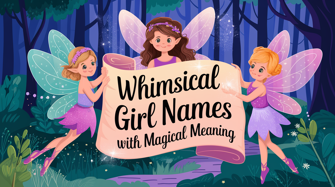 Whimsical Girl Names with Magical Meanings