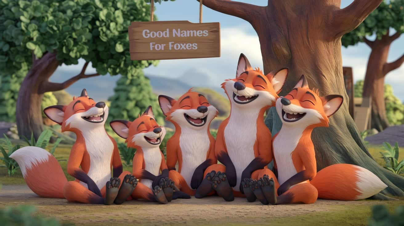 good names for foxes