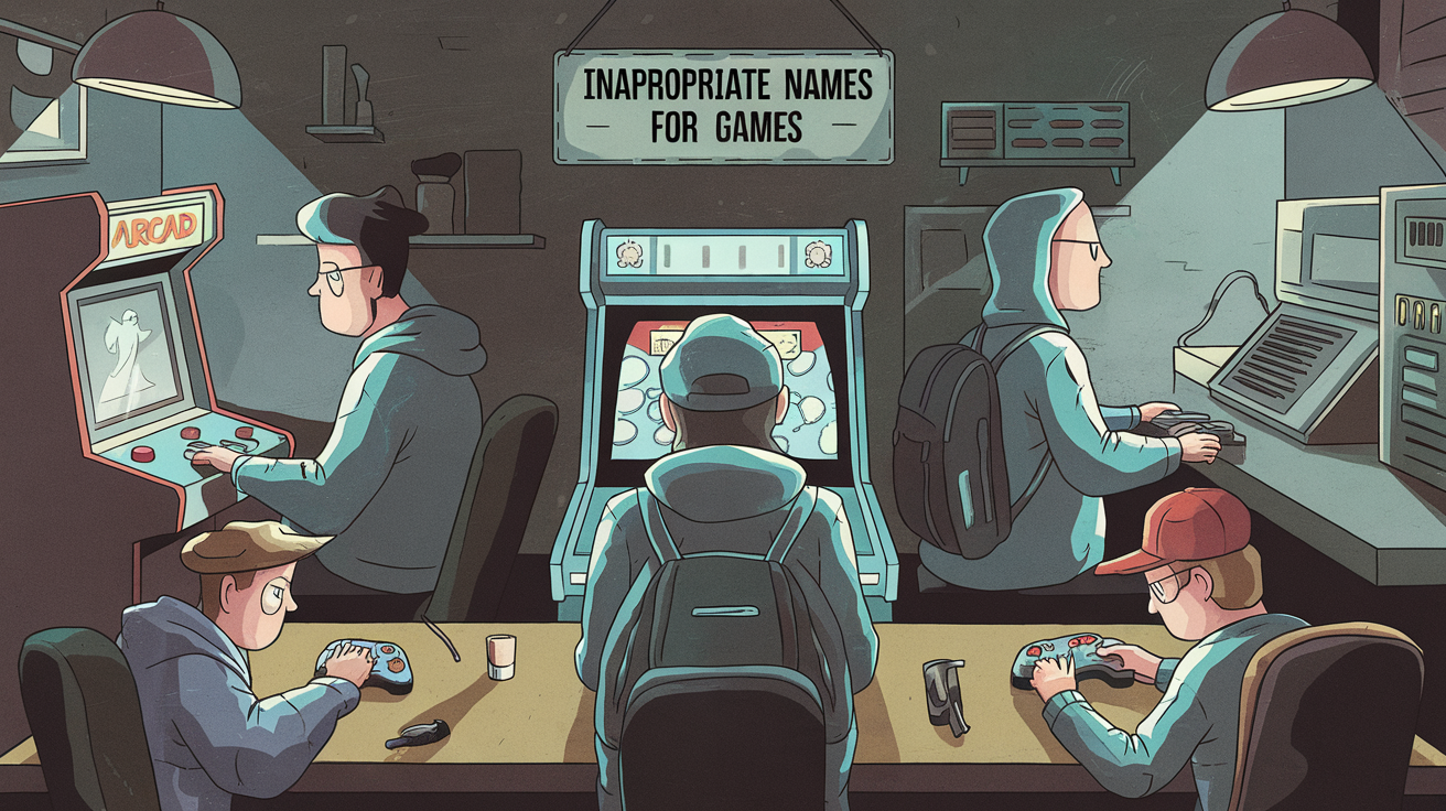 inappropriate names for games