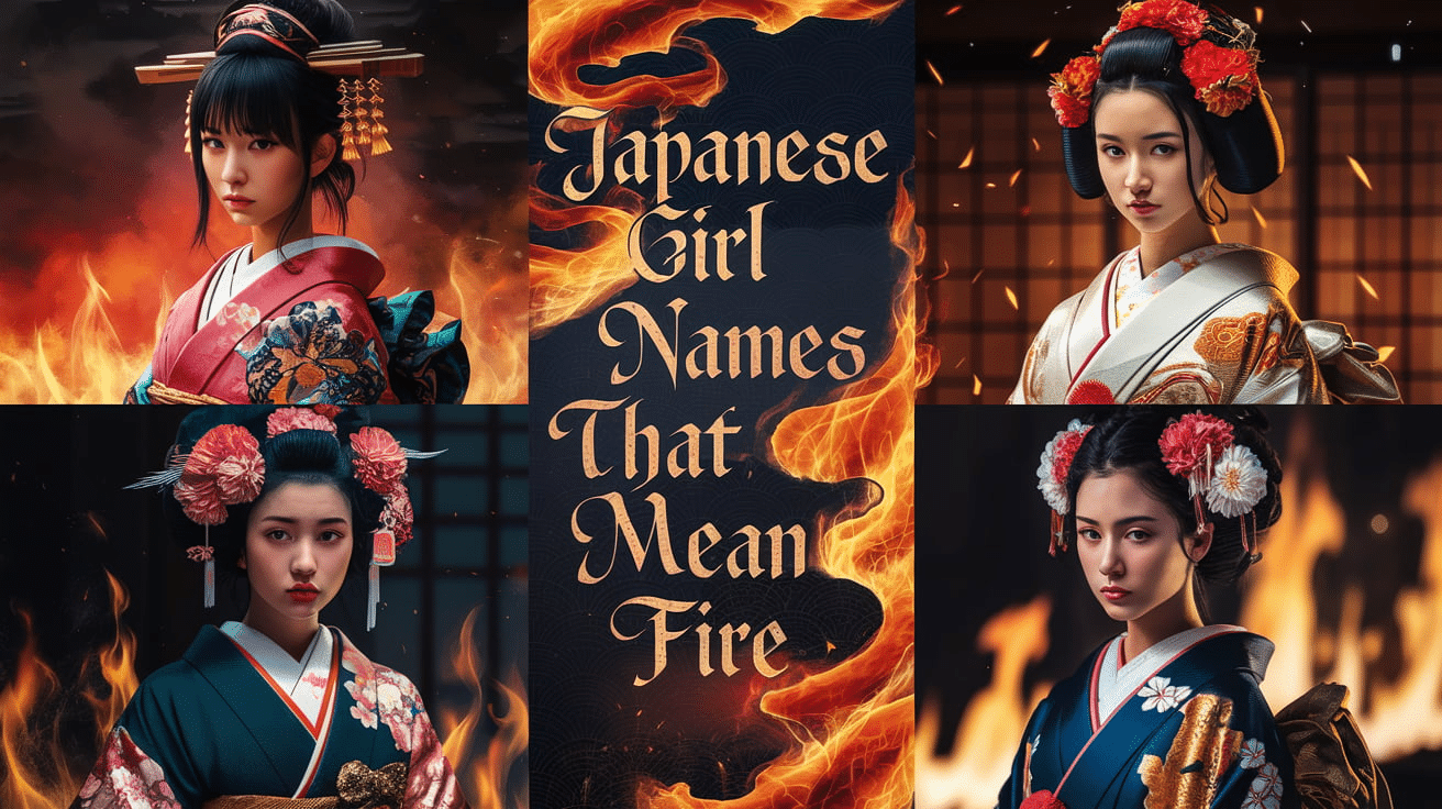 japanese girl names that mean fire