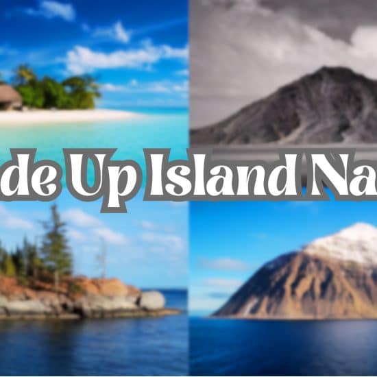 made up island names