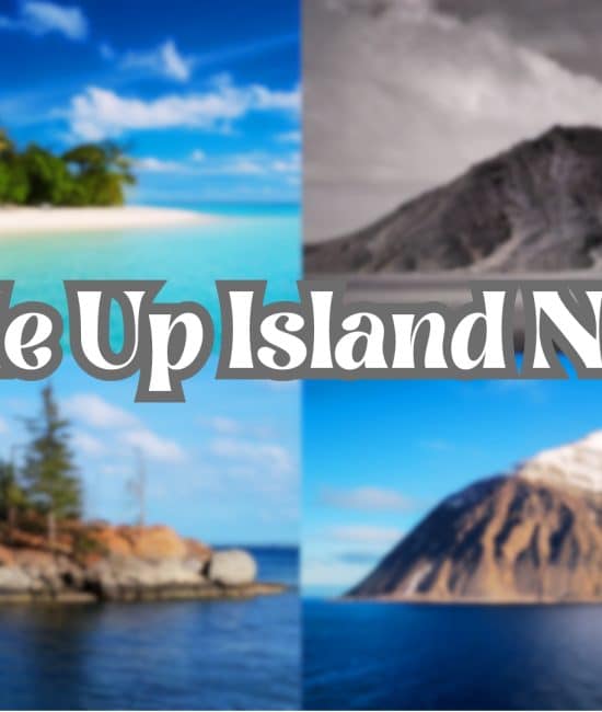 made up island names