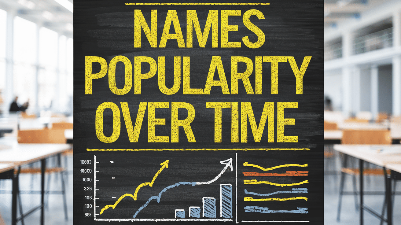 name popularity over time