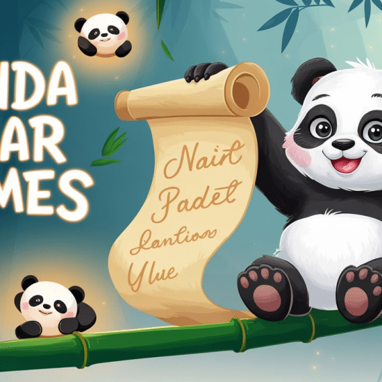 panda bear names