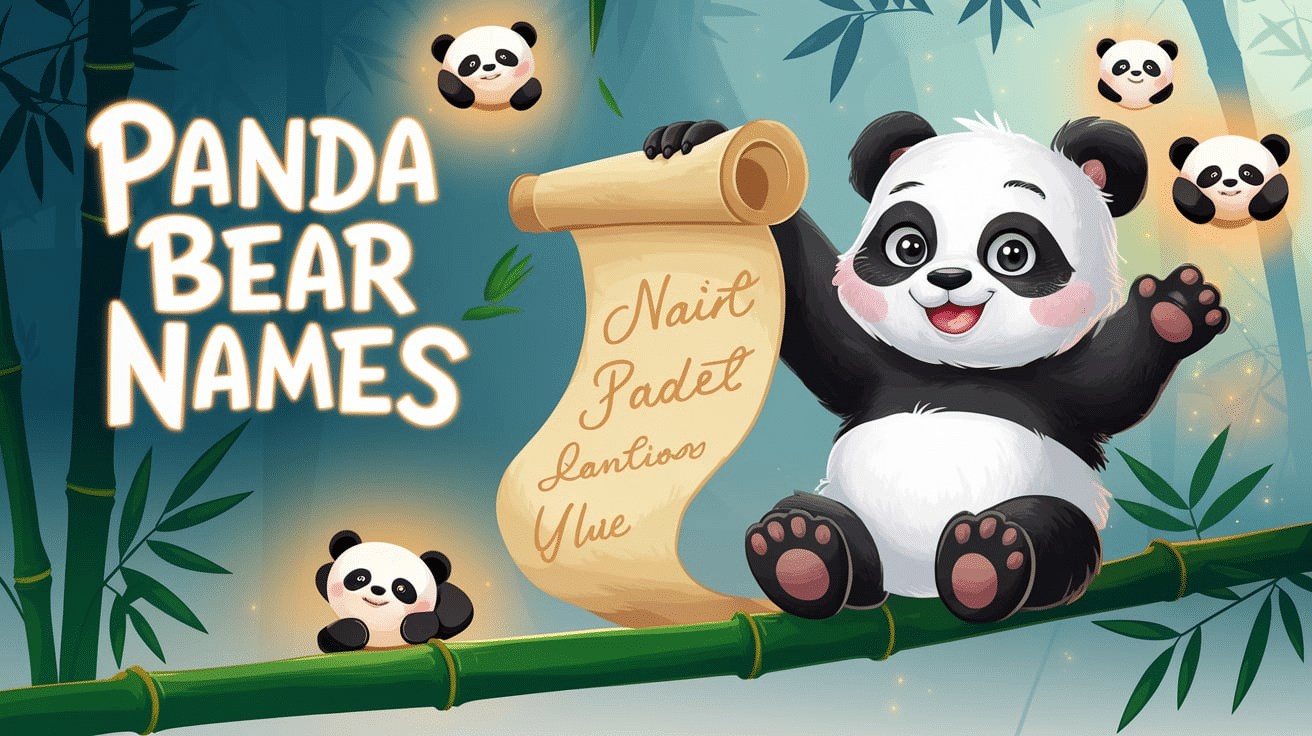 panda bear names