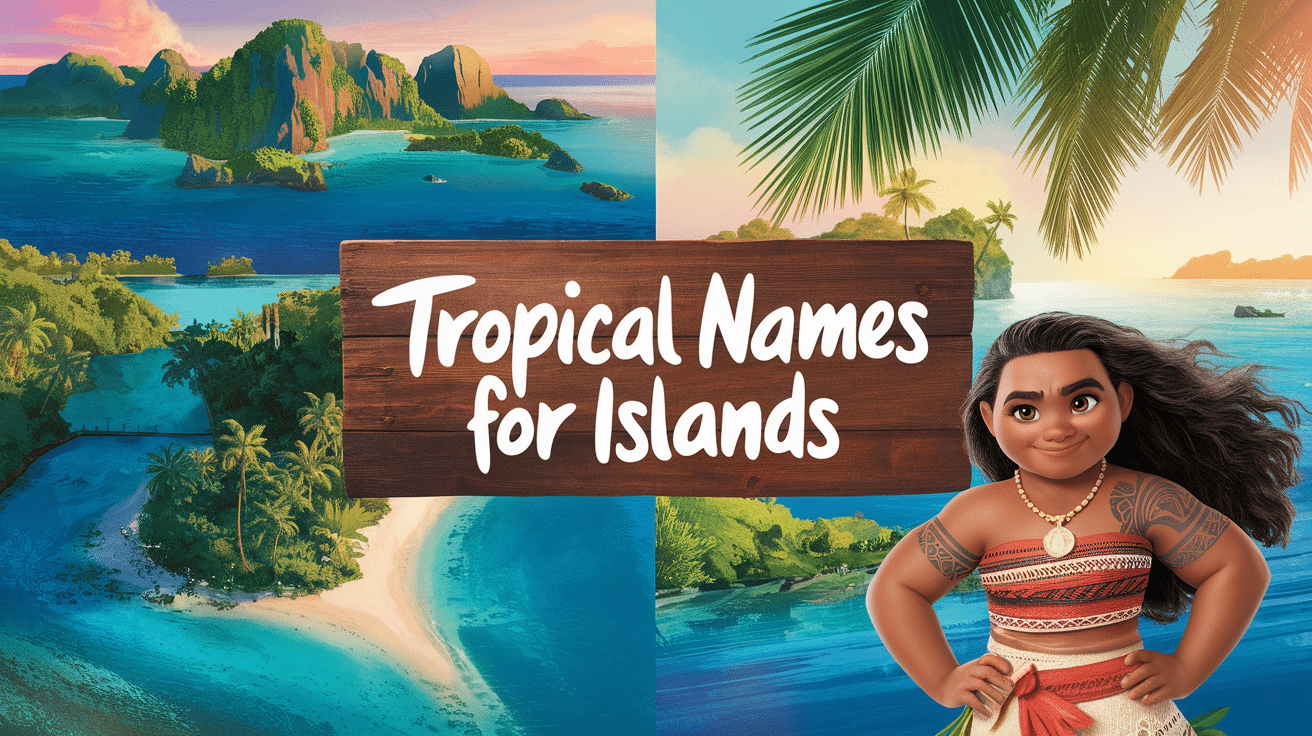 tropical names for islands