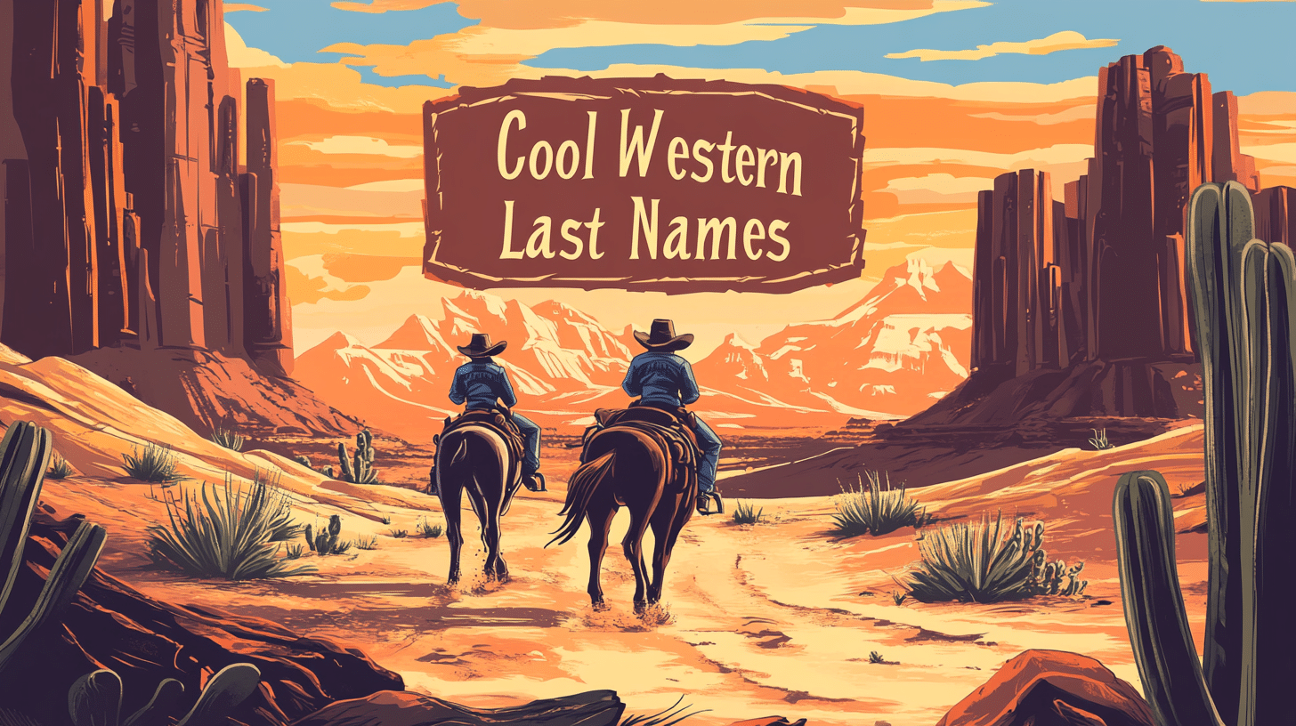 western last names