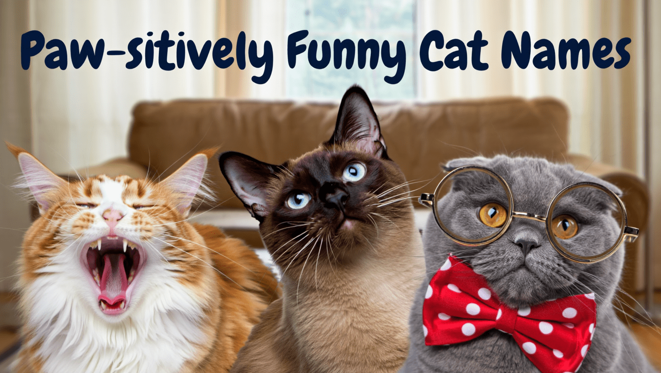151 Hilarious Names for Cats: Meow-Worthy