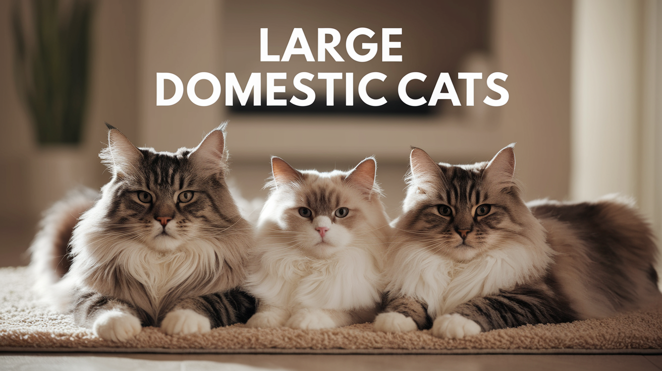19 Top Large Domestic Cats That Make Great Pets