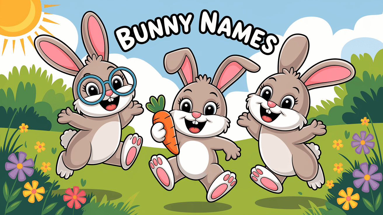 561 Funny Bunny Names for Your Fluffy Friend