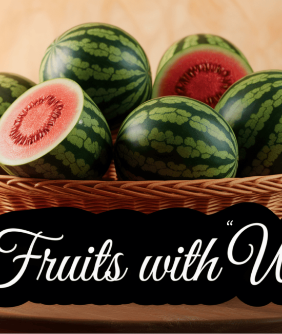 57 Fruits That Begin with Letter "W"