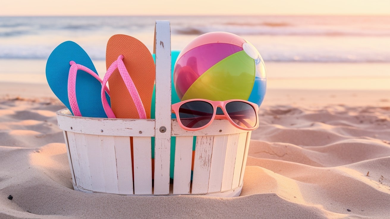 Beach Day Basket
