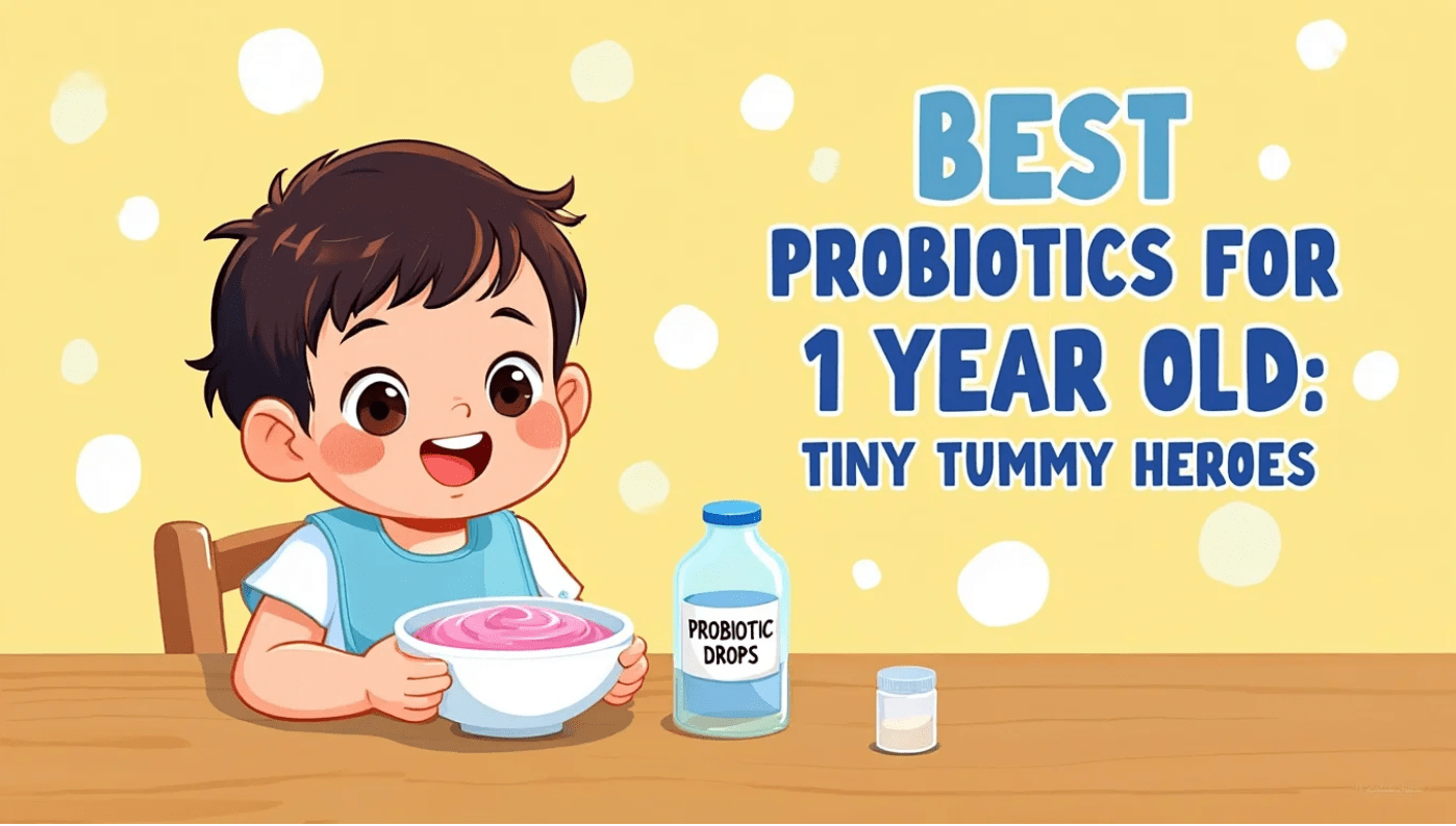 Best Probiotics for 1 Year Old: Happy Belly Guide