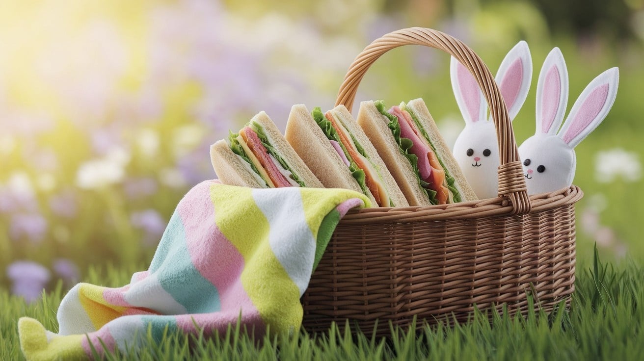 Bunny Picnic Basket