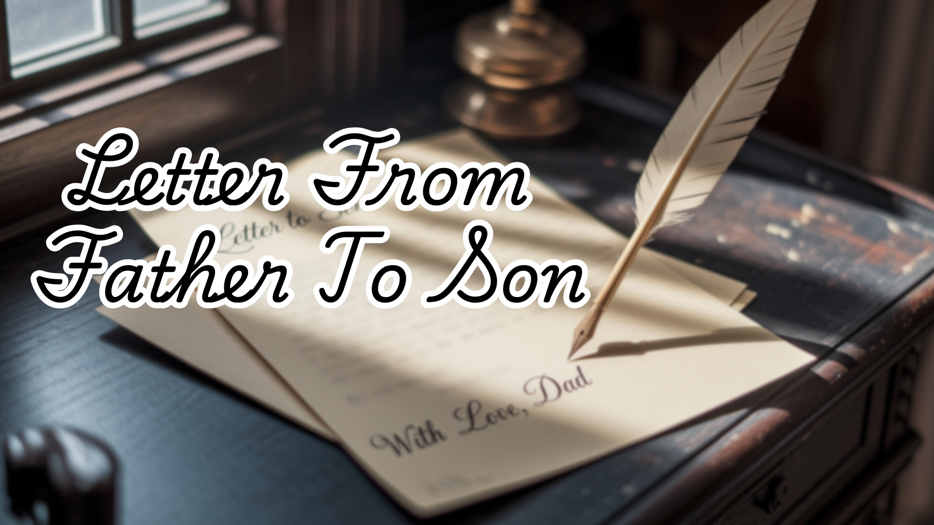 How to Write a Letter from Father to Son (with Samples)