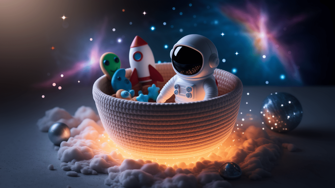 Little Astronaut Basket