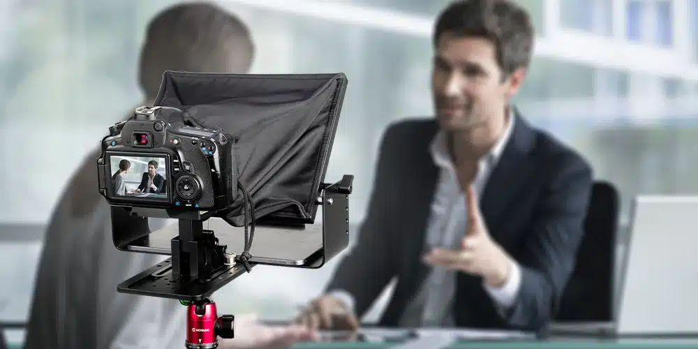 Types of Teleprompters for Different Cameras