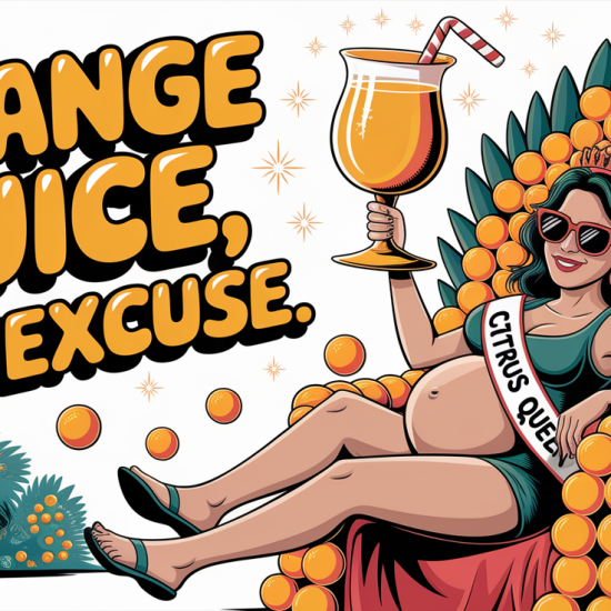 Why You're Downing Orange Juice During Pregnancy?