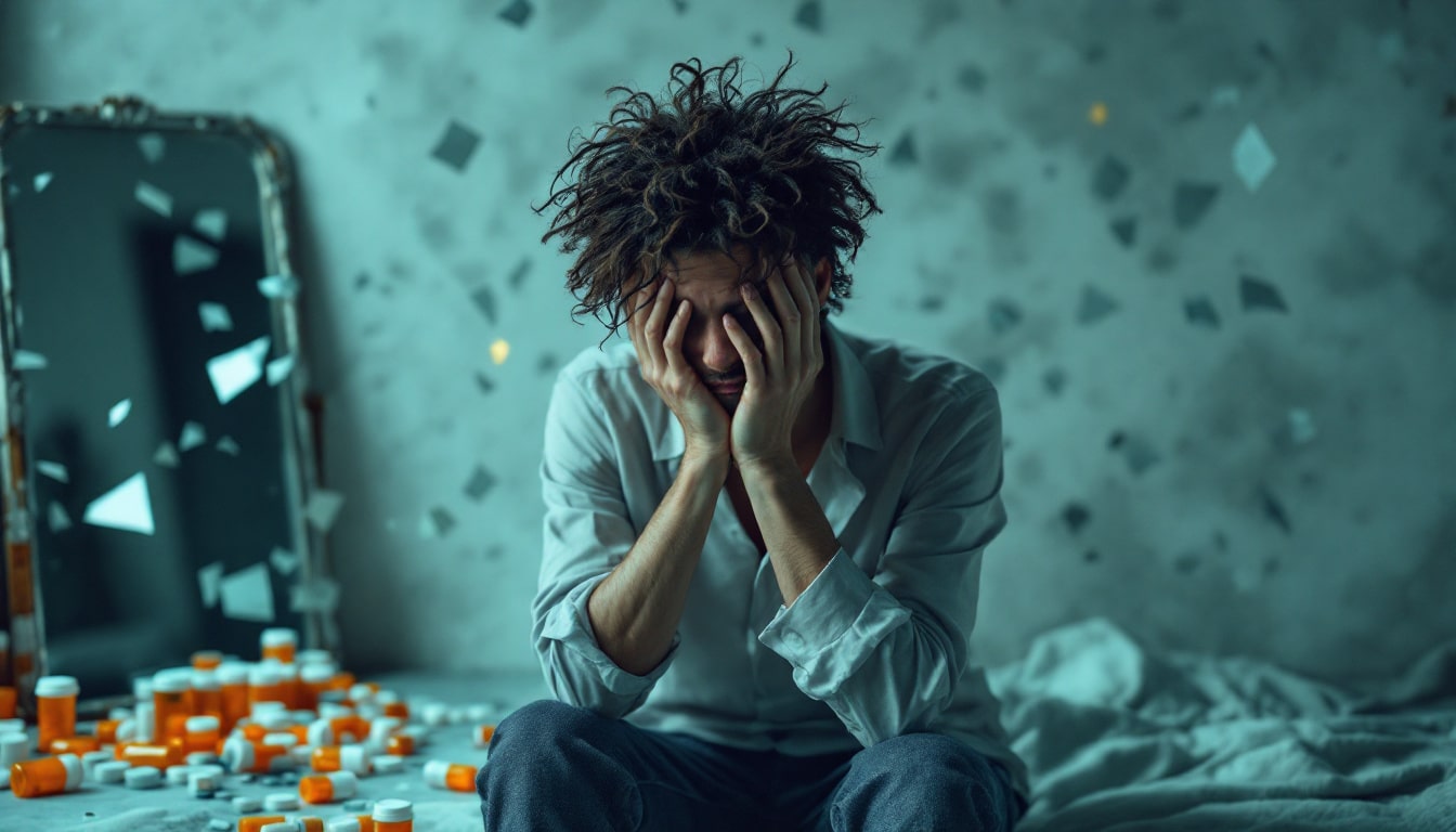 What is the connection between Schizophrenia and addiction