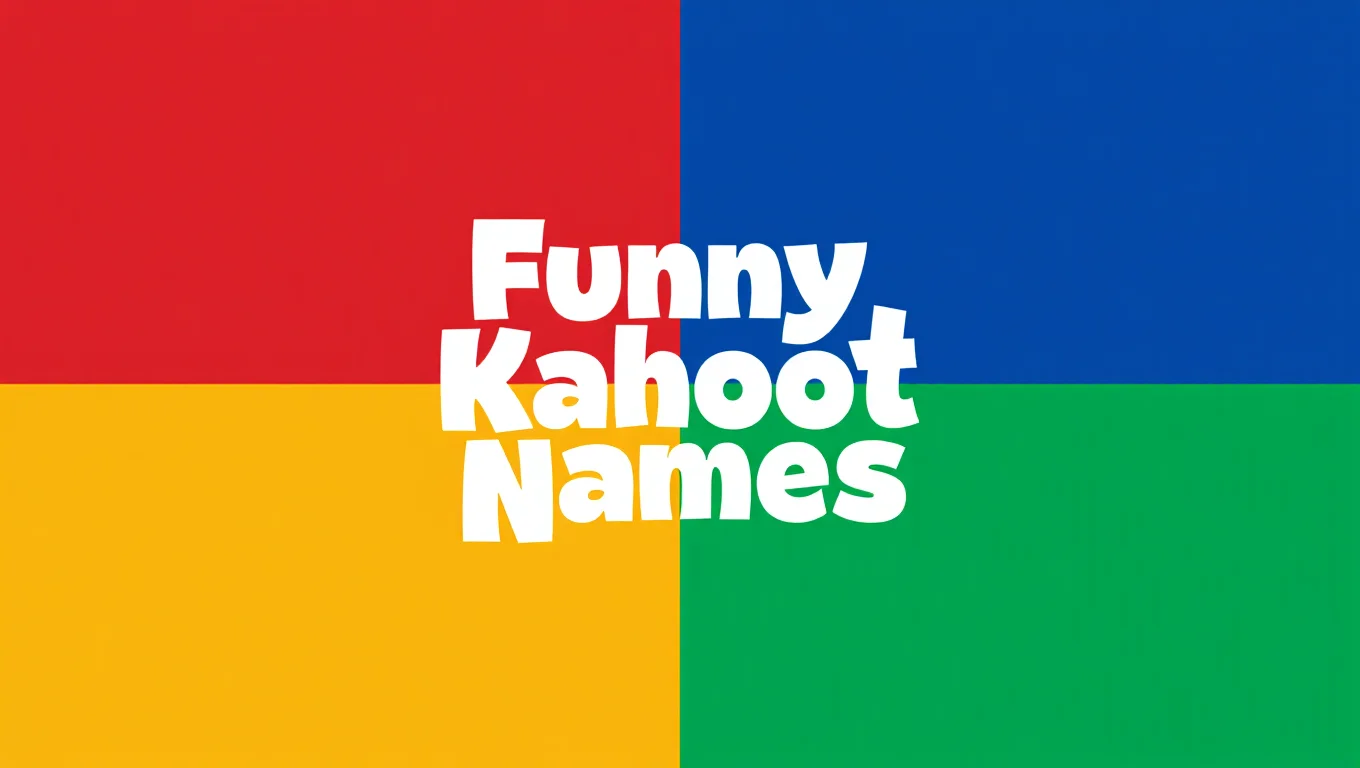 funny kahoot names