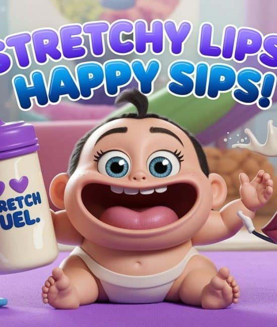 lip tie stretches