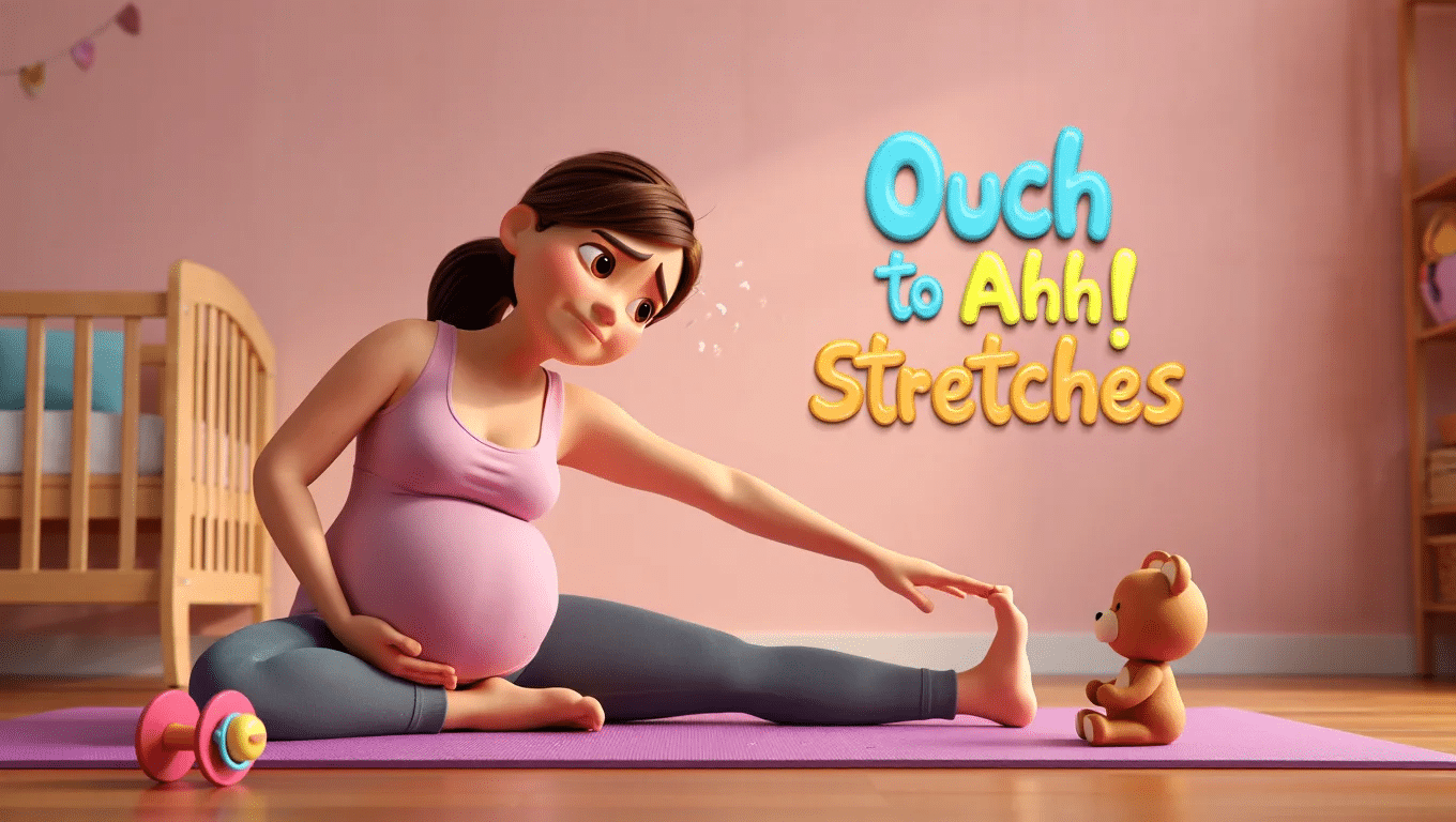 round ligament pain stretches