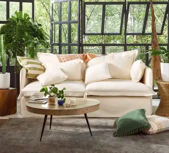 Effortless Sofa Styling with Custom Covers