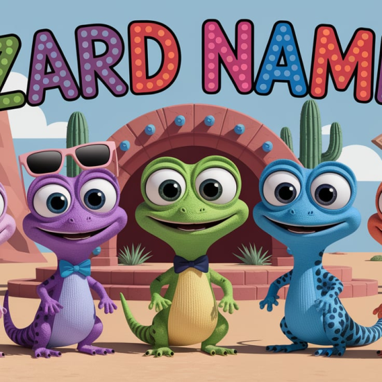 lizard names