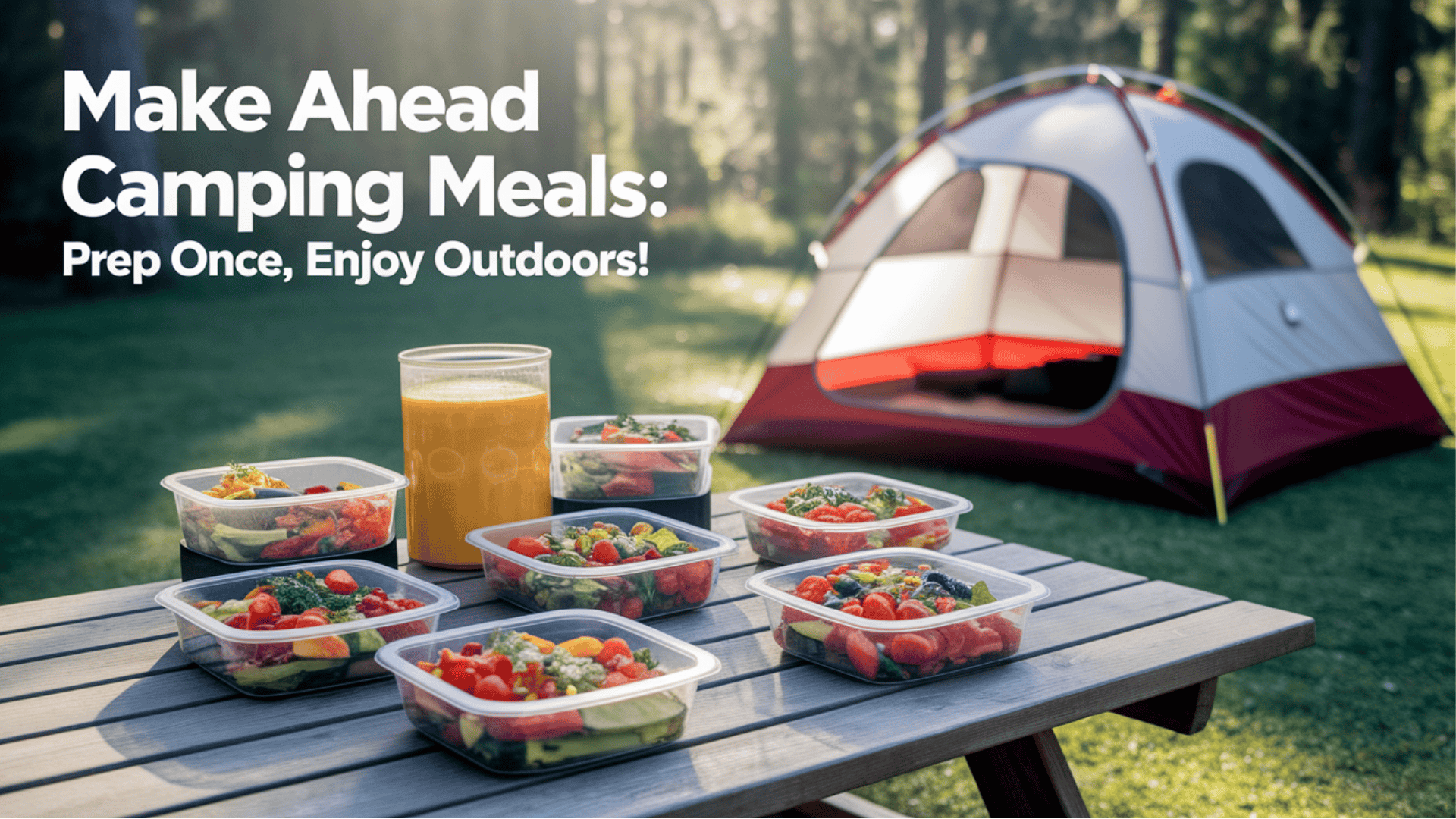 make ahead camping meals