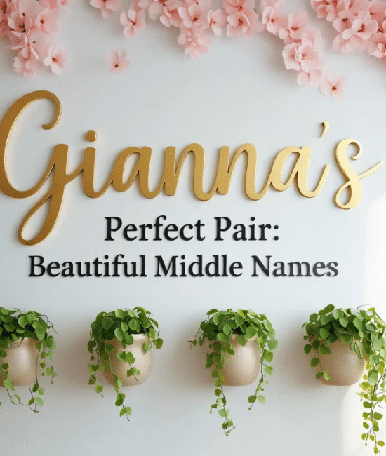 middle names for gianna