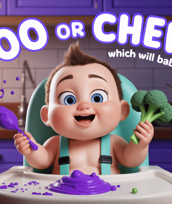 purees vs baby led weaning