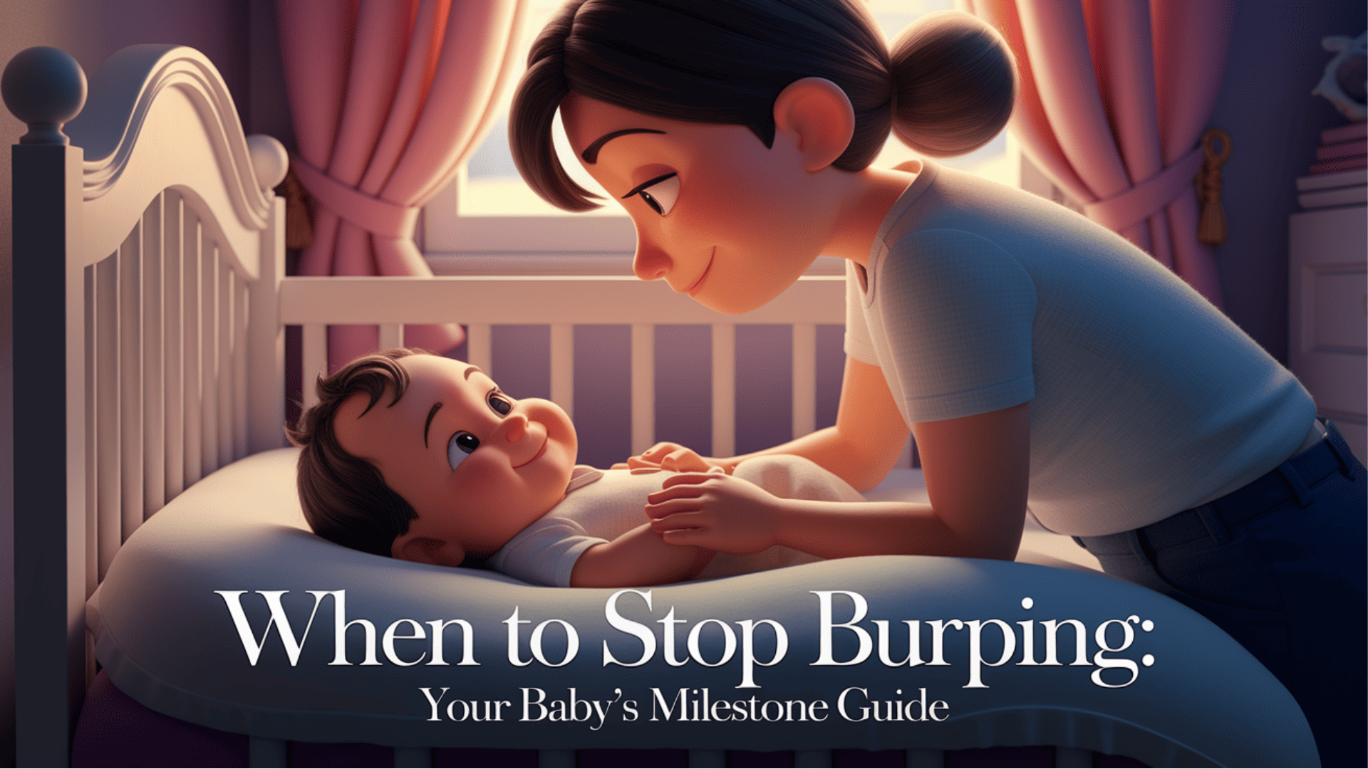 when do you stop burping a baby