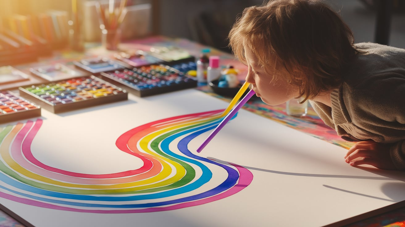 Rainbow_Straw_Painting