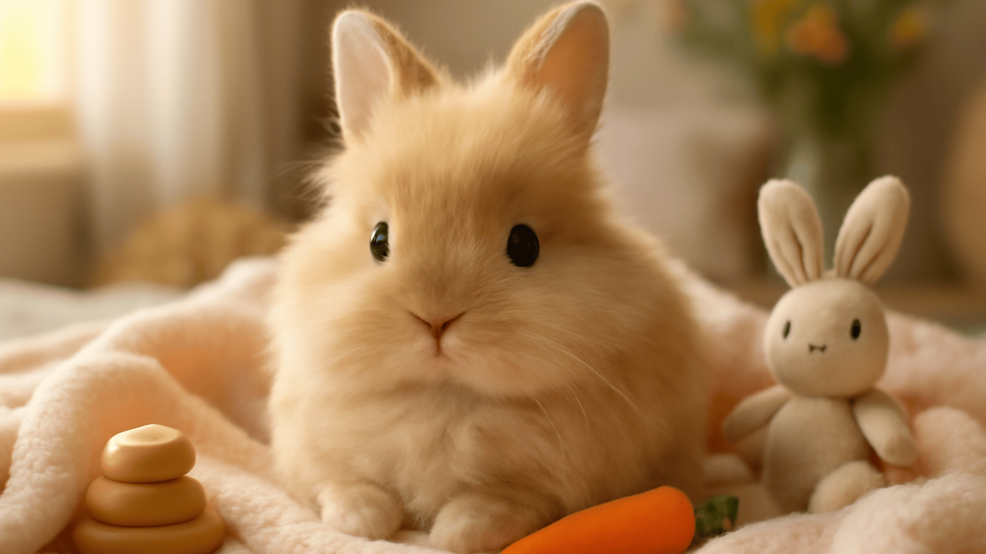 Too Cute Fluffy Baby Bunnies: Love Wrapped in Fur