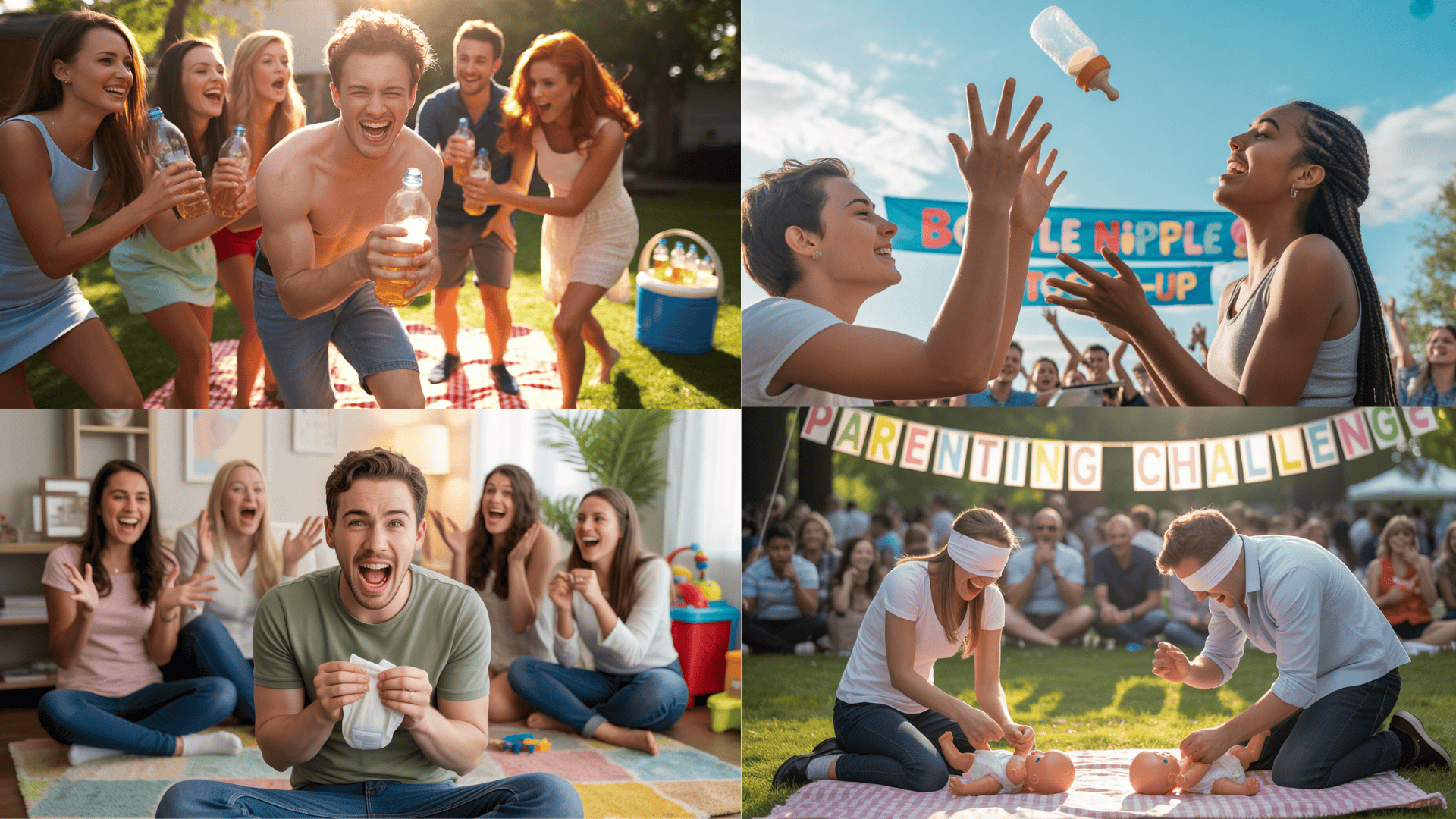 diaper party games
