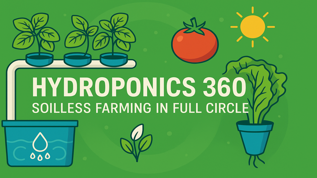 Hydroponics 360: Soilless Farming in Full Circle