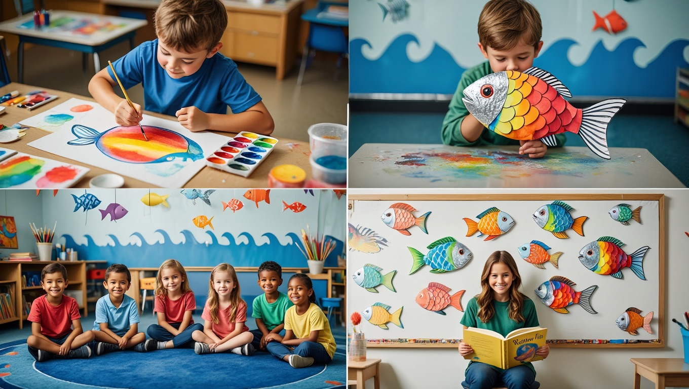12 Rainbow Fish Activities (Free Download, No-Sign Up)