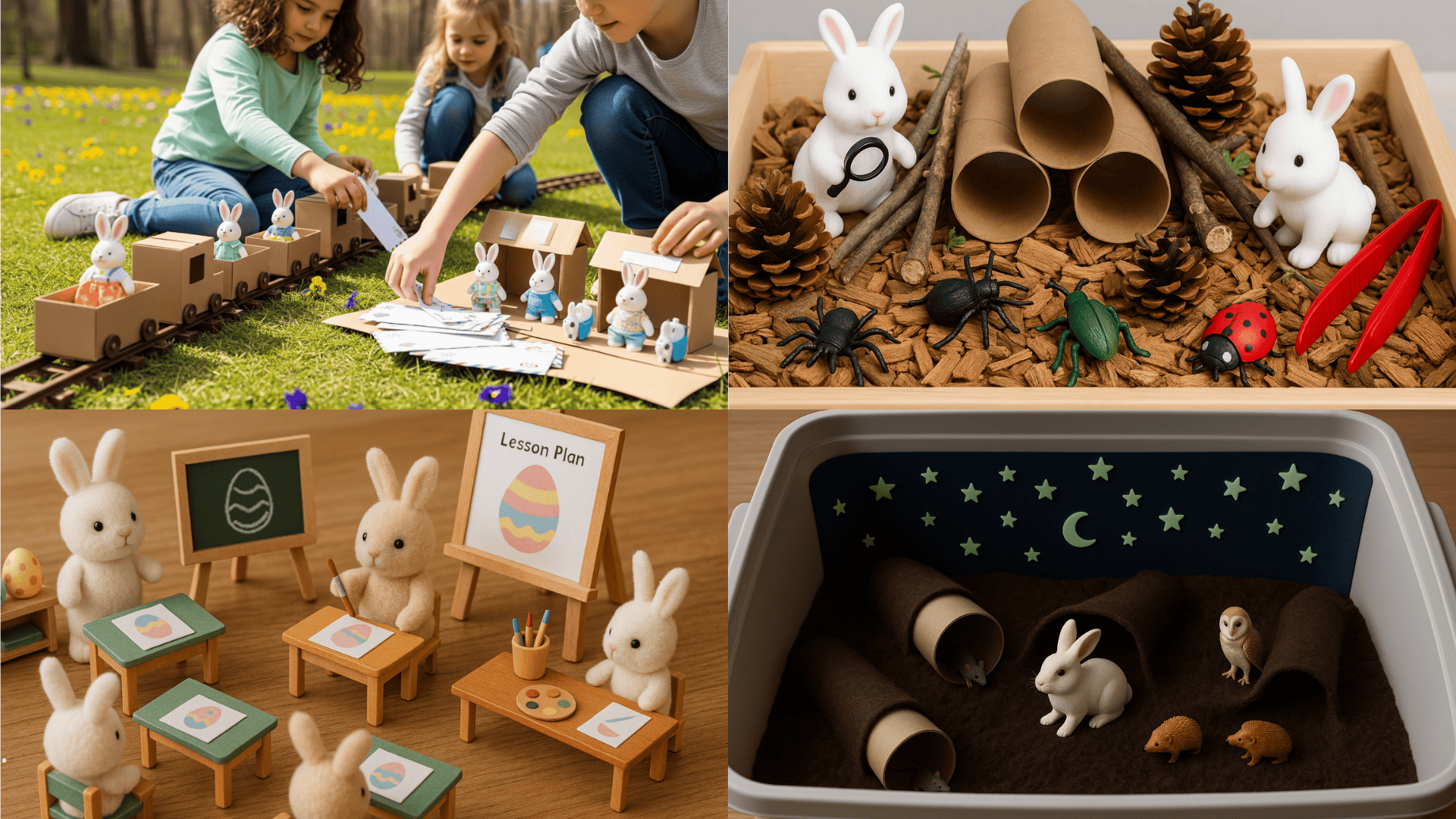 45 Egg-stra Fun Ideas for Your Easter Sensory Bin Play