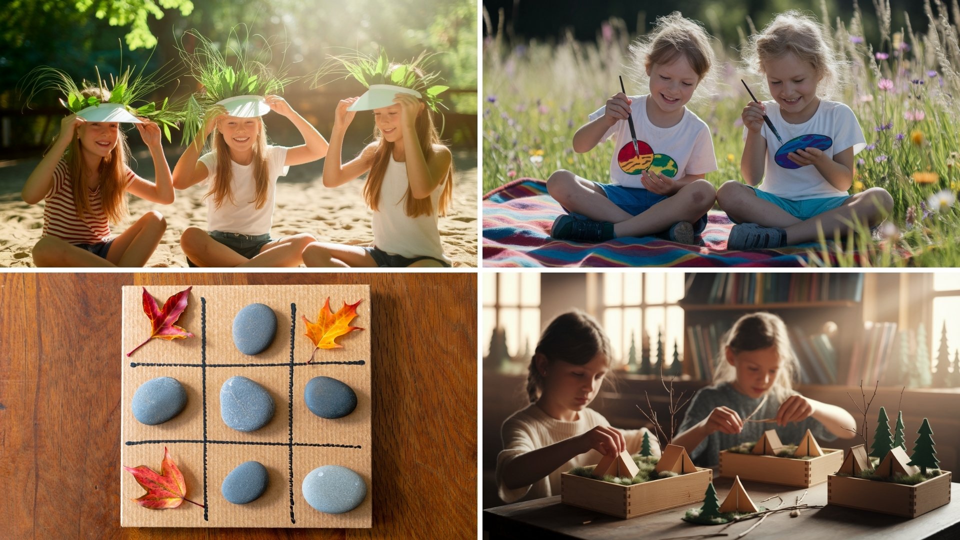 61 Creative Camping Crafts & Nature Activities for Kids