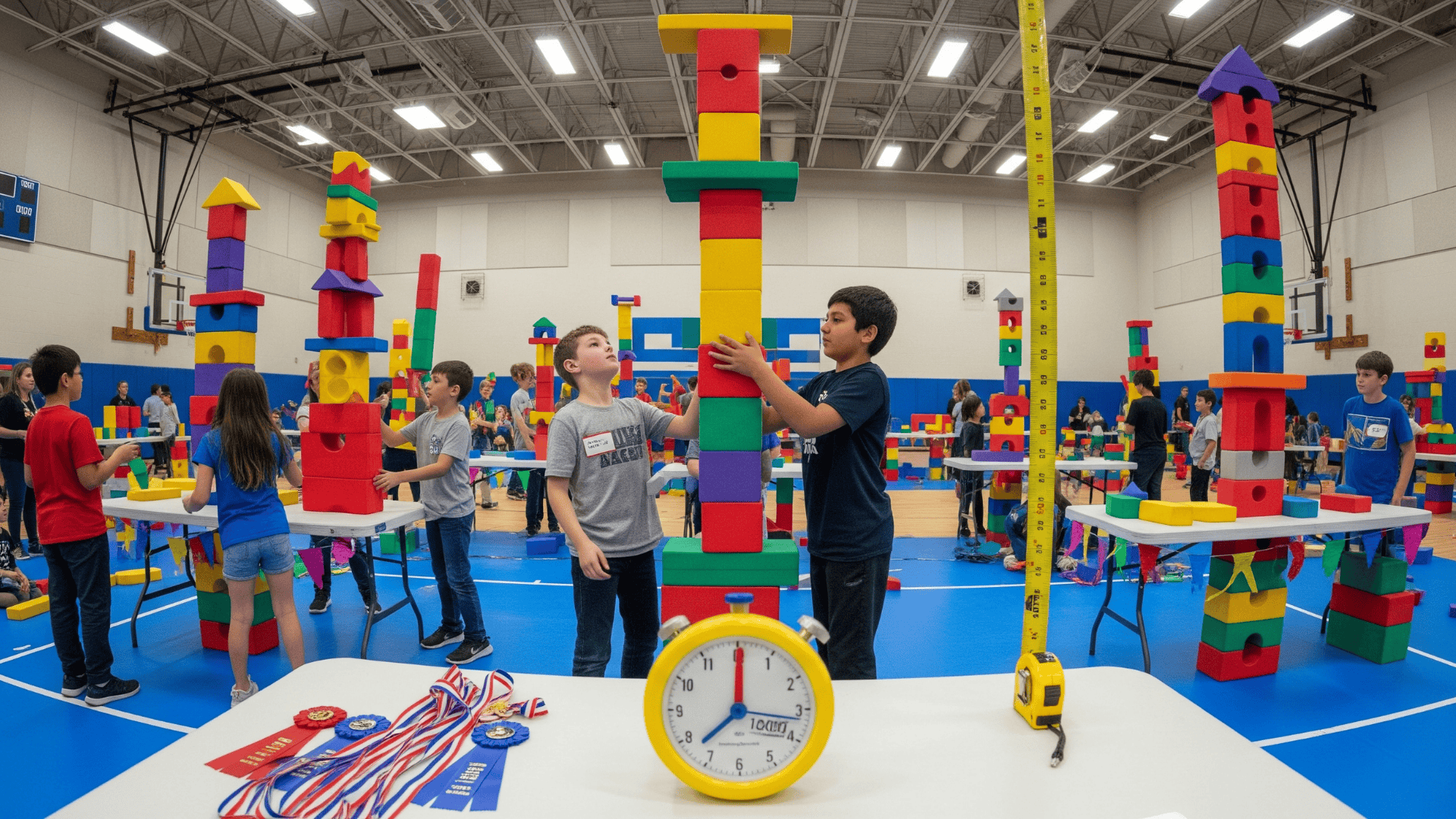 Foam_Block_Tower_Competition