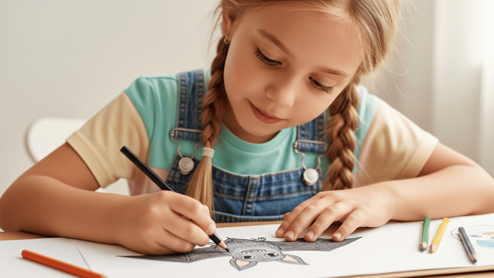 How to Draw a Bat for Kids: Draw, Color, Smile, Repeat!