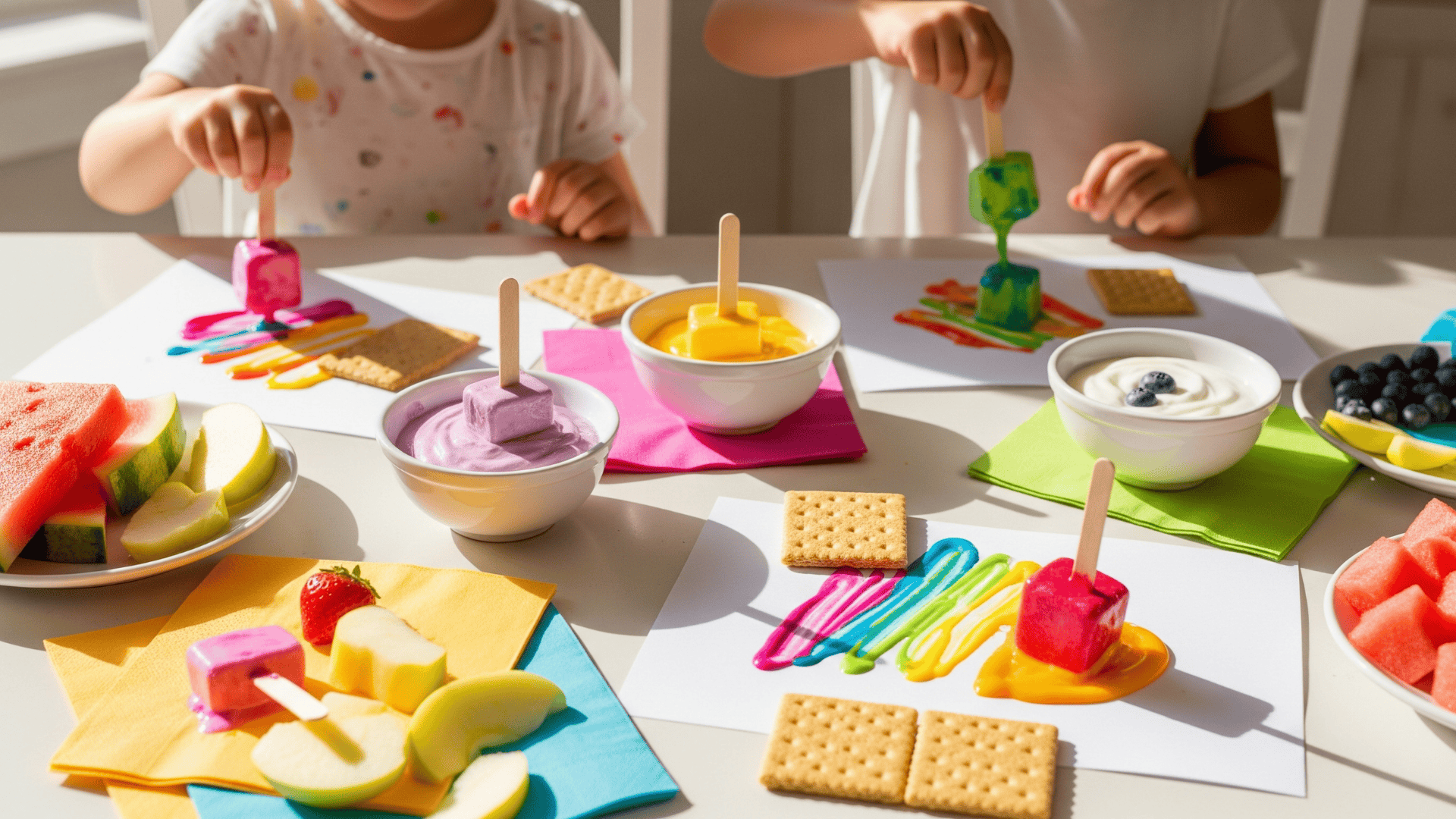 Paint_with_Frozen_Yogurt_Cubes